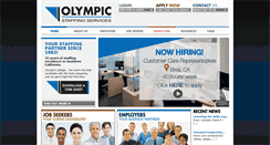 Desktop Screenshot of olystaffing.com